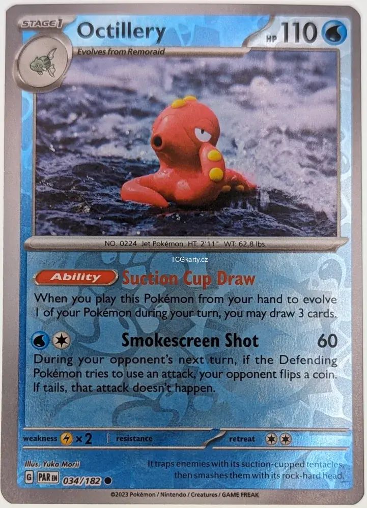 Octillery Par - Reverse Holo