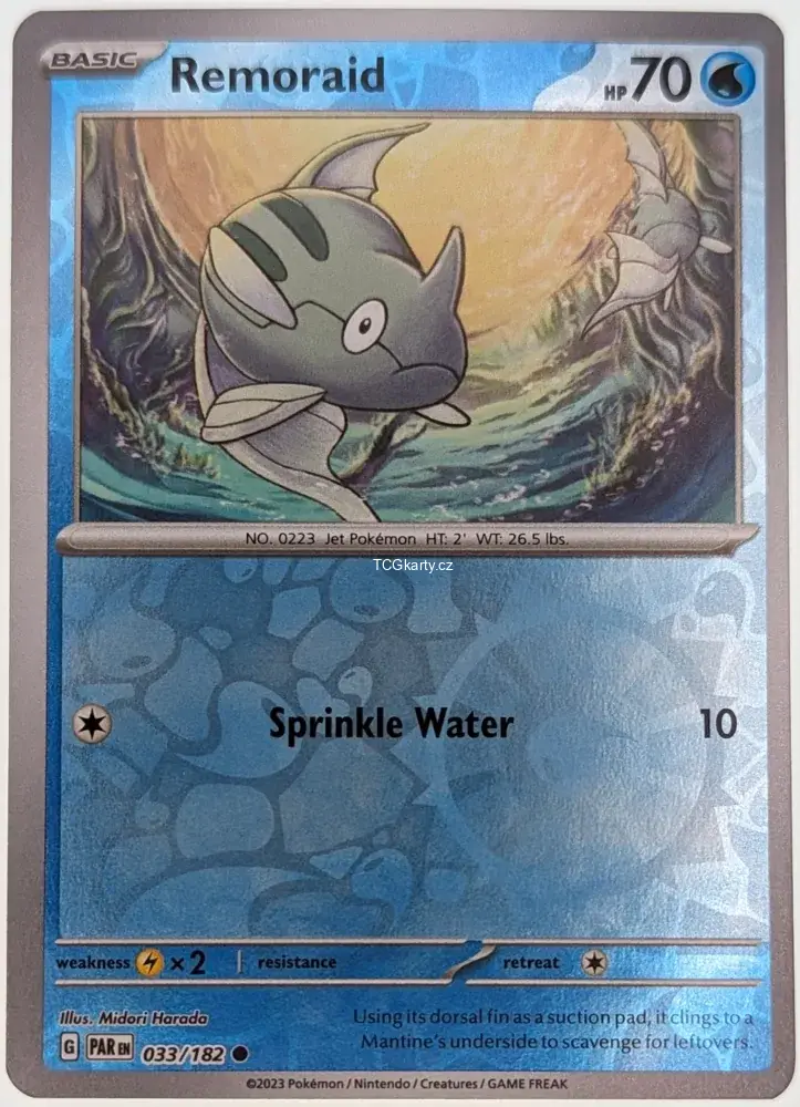 Remoraid Par - Reverse Holo