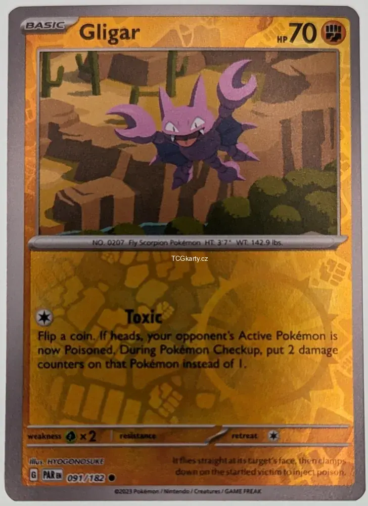 Gligar Par - Reverse Holo