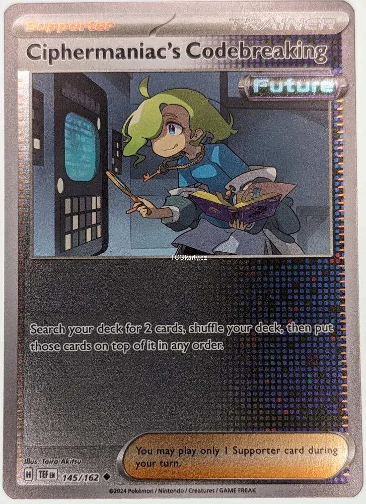 Ciphermaniac´s Codebreaking - Reverse Holo