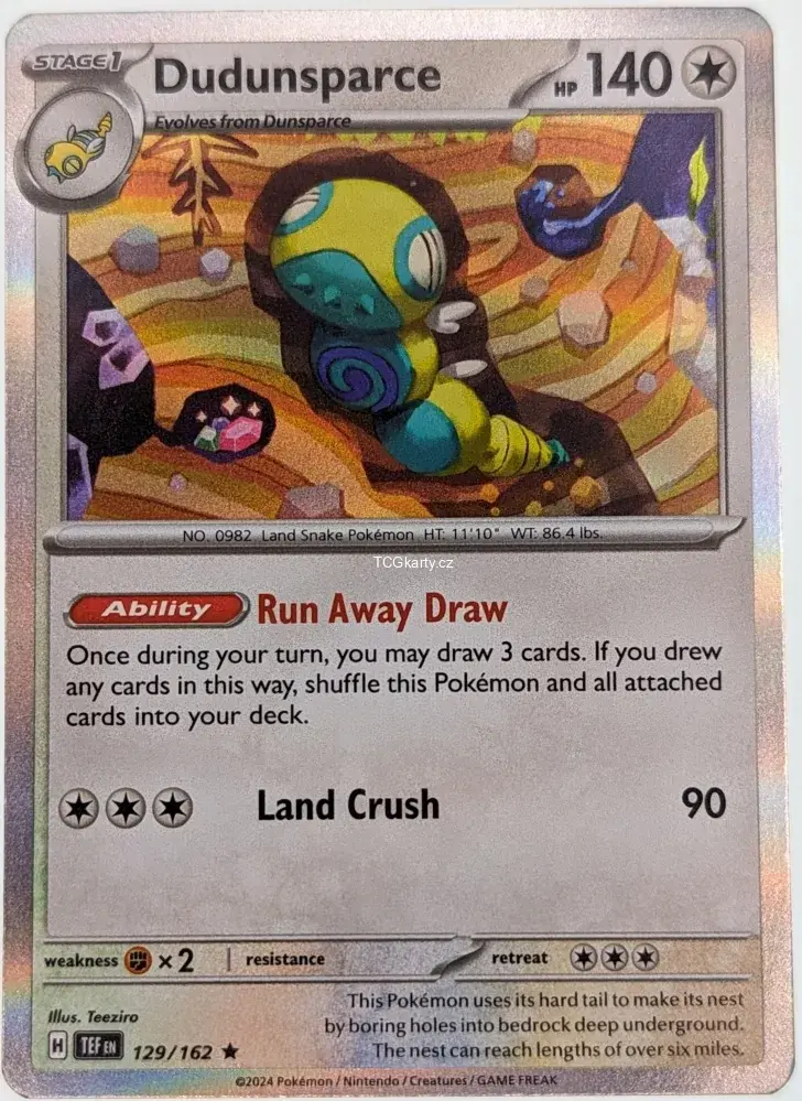 Dudunsparce - Holo