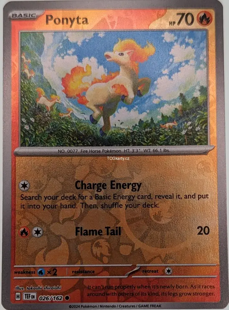 Ponyta - Reverse Holo