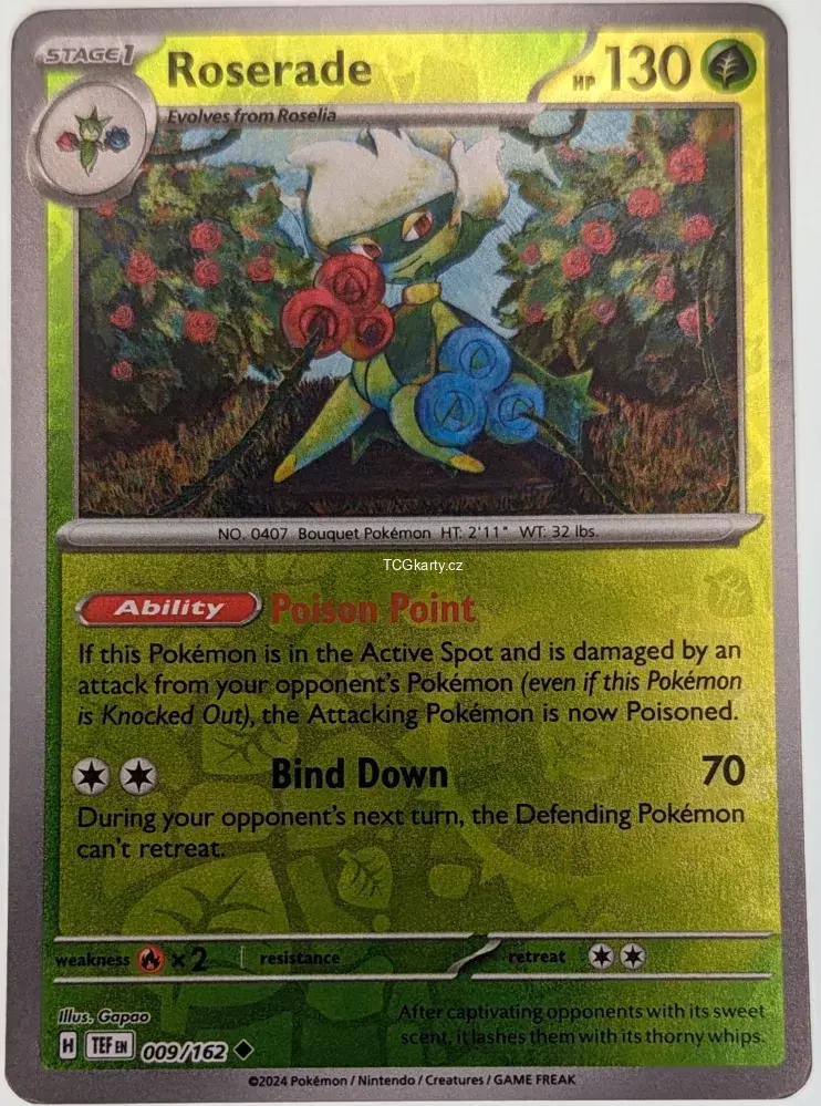 Roserade - Reverse Holo