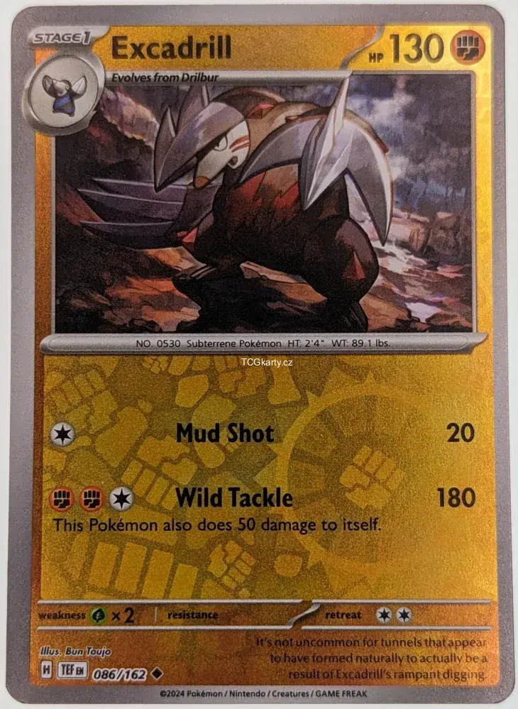 Excadrill - Reverse Holo