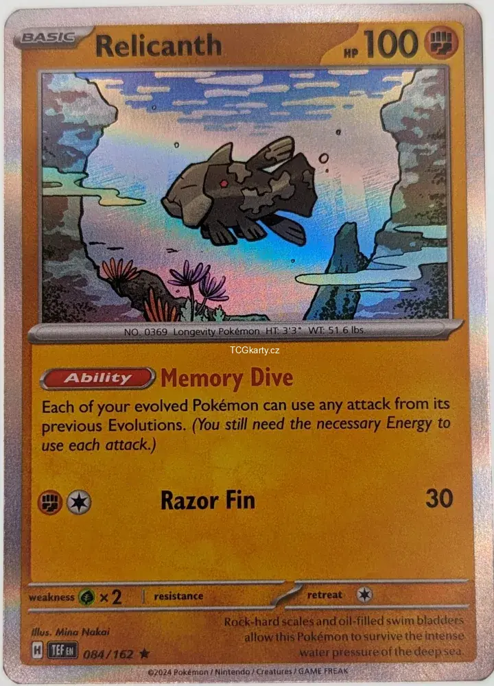 Relicanth - Holo