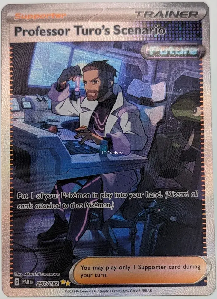 Professor Turo's Scenario - Special Illustration Rare