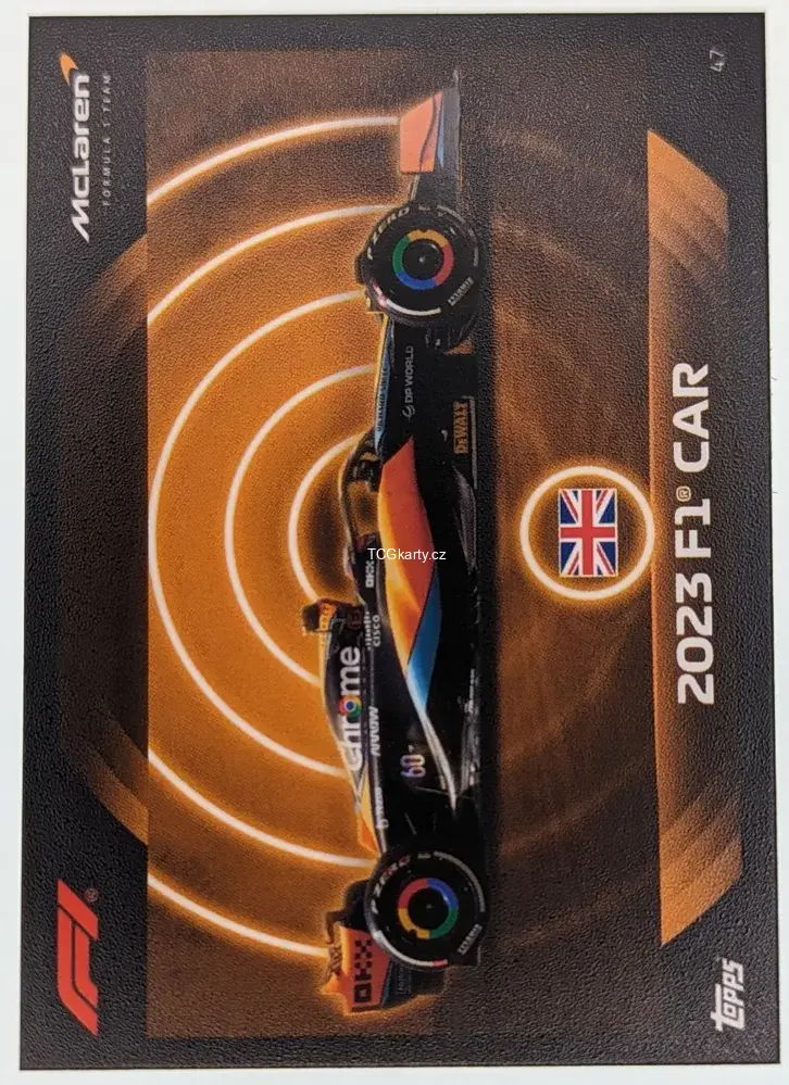 2023 Mclaren Car F1 Team #47