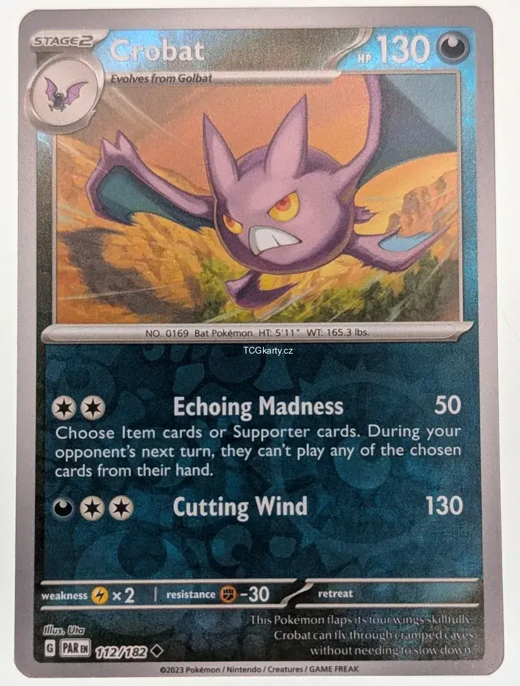 Crobat Par - Reverse Holo