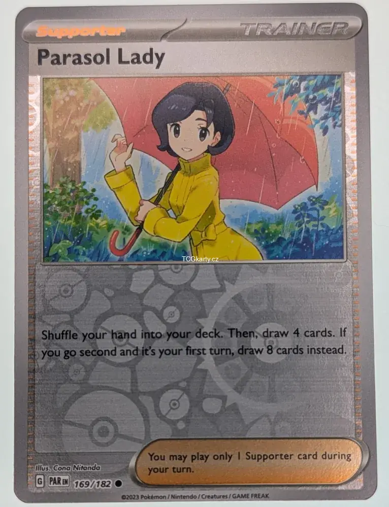 Parasol Lady Par - Reverse Holo