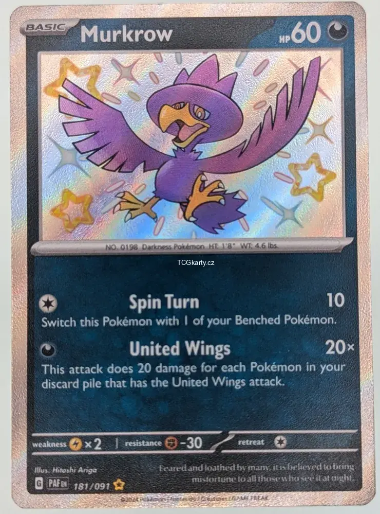 Murkrow Paf - Shiny Rare