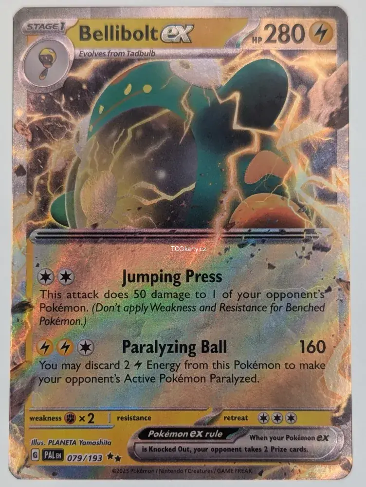 Bellibolt Ex - Pal - Double Rare