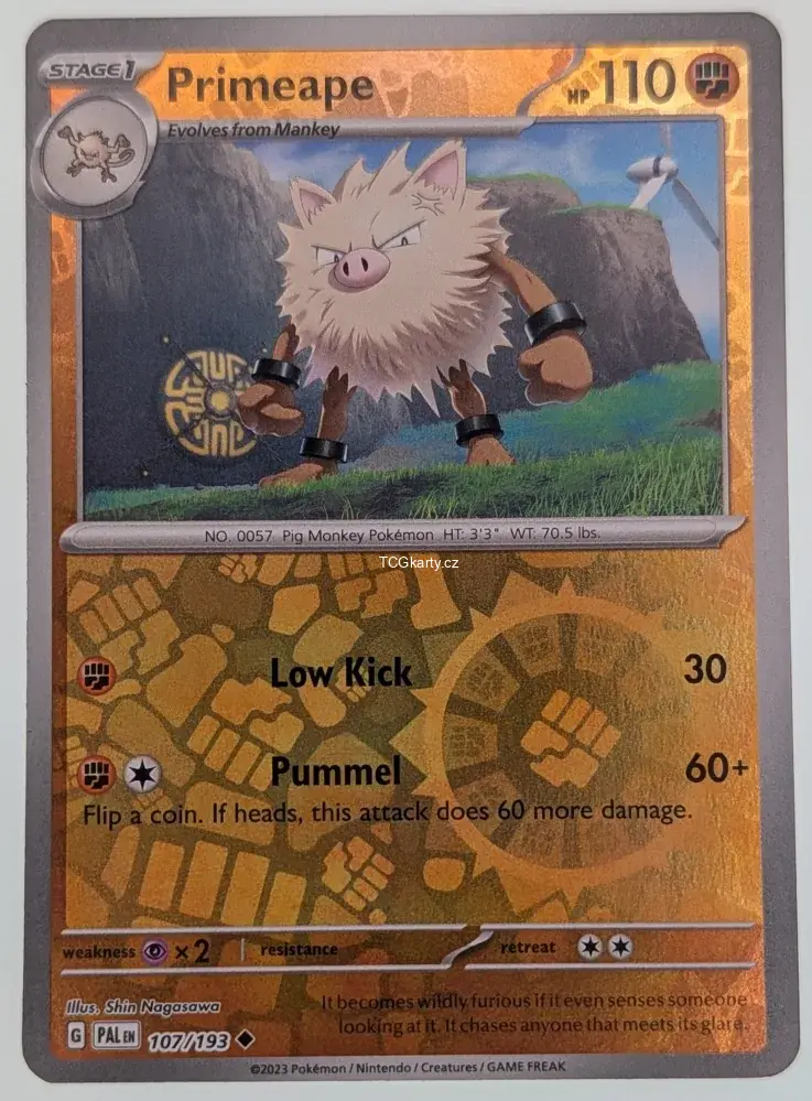 Primeape - Reverse Holo