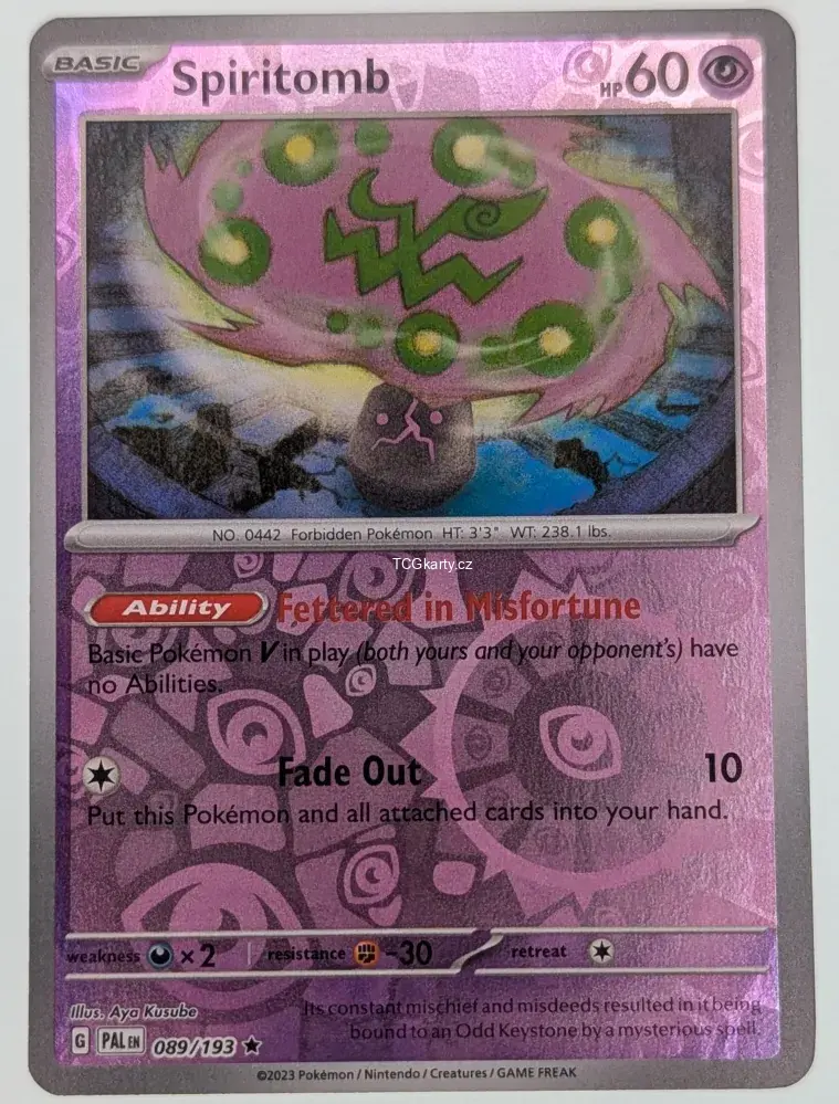 Spiritomb - Reverse Holo
