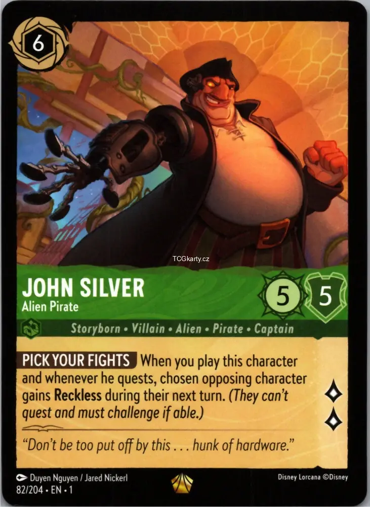 John Silver - Alien Pirate