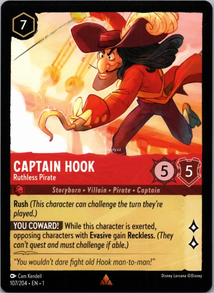 Captain Hook - Ruthless Pirate