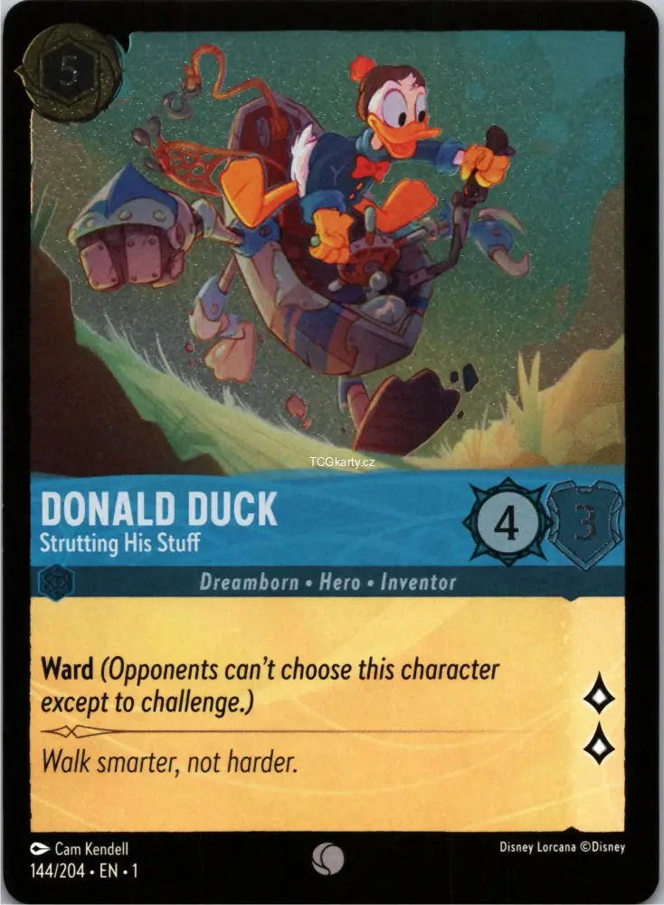 Donald Duck - Strutting His Stuff - Foil
