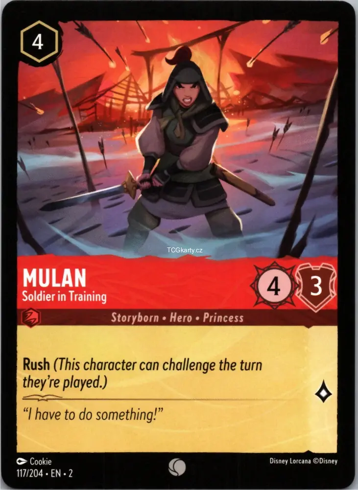 Mulan - Soldier in Training