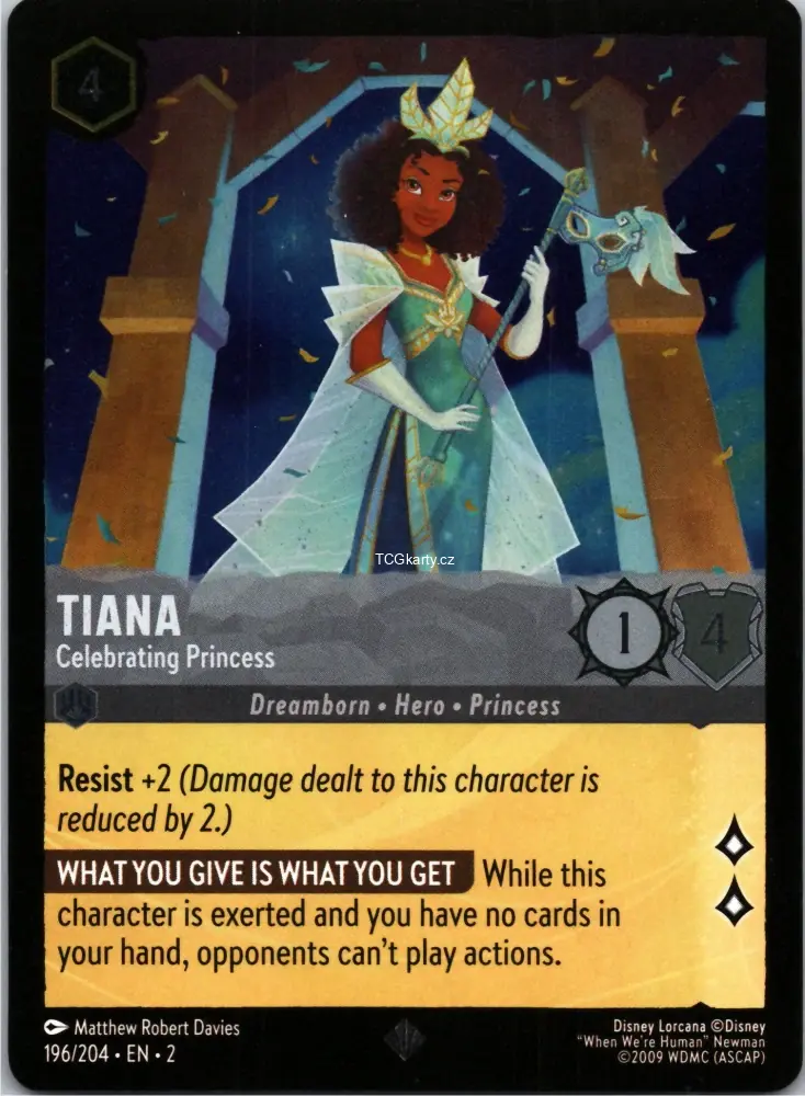 Tiana - Celebrating Princess - Foil