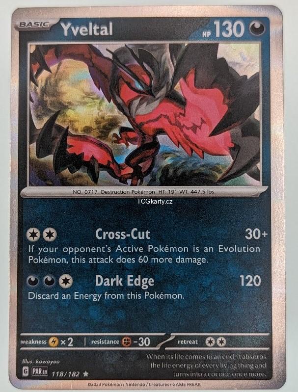 Yveltal Par - Holo