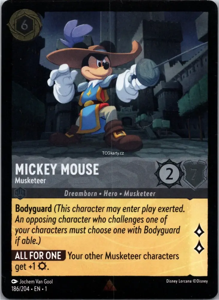 Mickey Mouse - Musketeer- Foil