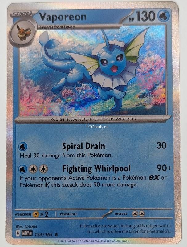 Vaporeon 151 - Holo