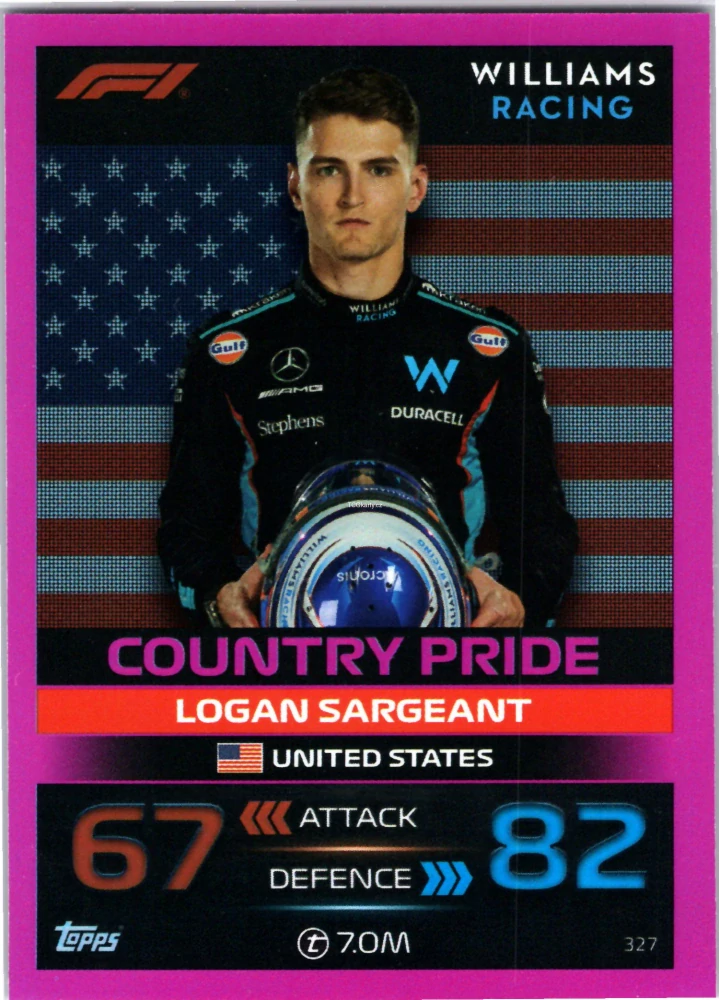Logan sargeant - Country Pride - Pink Parallel