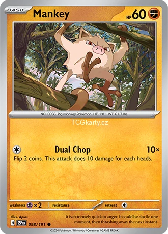 Mankey SSP - Reverse Holo
