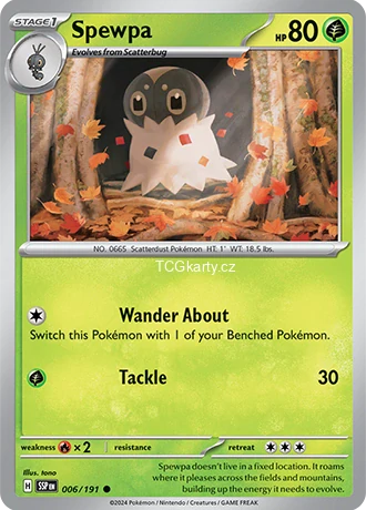 Spewpa SSP - Reverse Holo