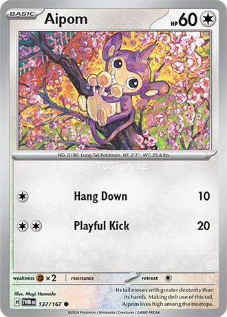 Aipom TWM - Reverse Holo