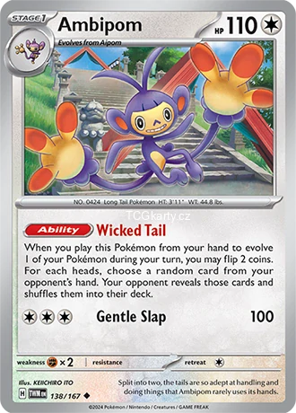Ambipom TWM - Reverse Holo