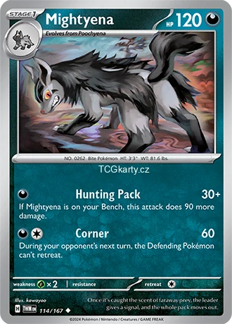 Mightyena TWM - Reverse Holo