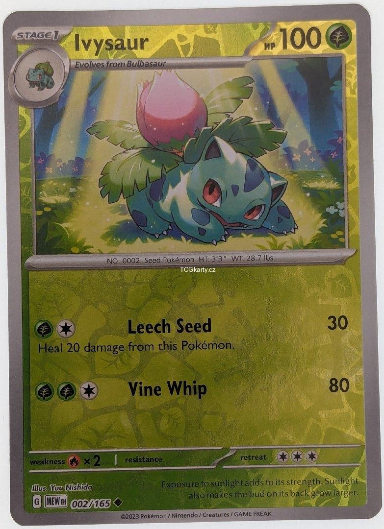 Ivysaur 151 - Reverse holo