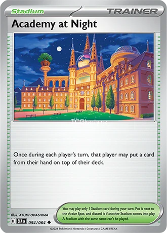 Academy at Night - Reverse Holo