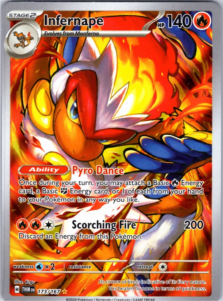Infernape TWM - Illustration Rare