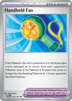 Handheld Fan TWM - Reverse Holo
