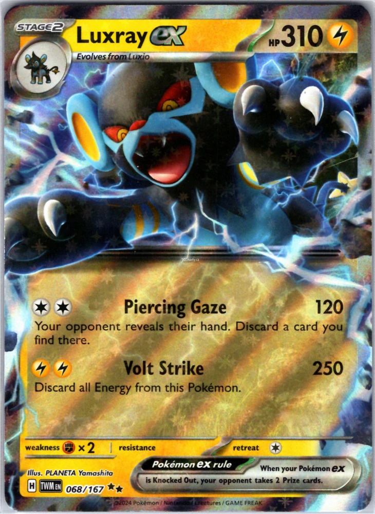 Luxray ex - Double Rare