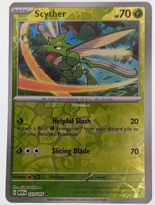 Scyther 151 - Reverse Holo
