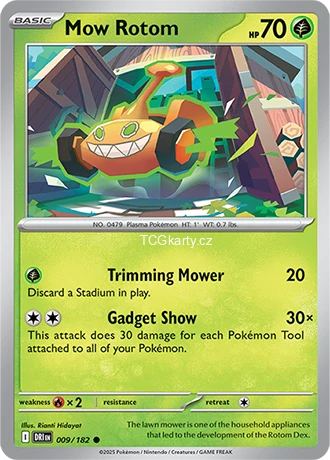 Mow Rotom DRI - Reverse Holo