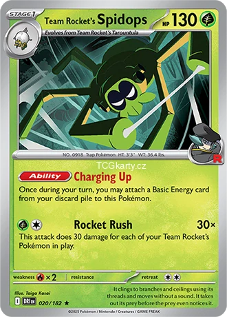 Team Rocket´s Spidops DRI - Holo