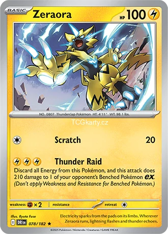 Zeraora DRI - Holo
