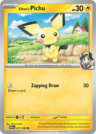 Ethan´s Pichu DRI - Reverse Holo