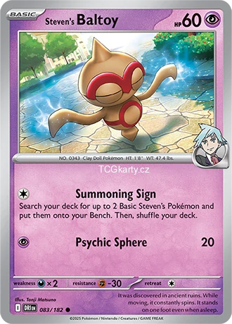 Steven´s Baltoy DRI - Reverse Holo