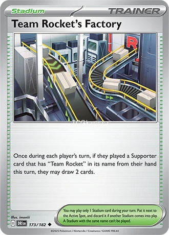 Team Rocket´s Factory DRI - Reverse Holo
