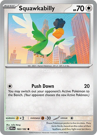 Squawkabilly DRI - Reverse Holo