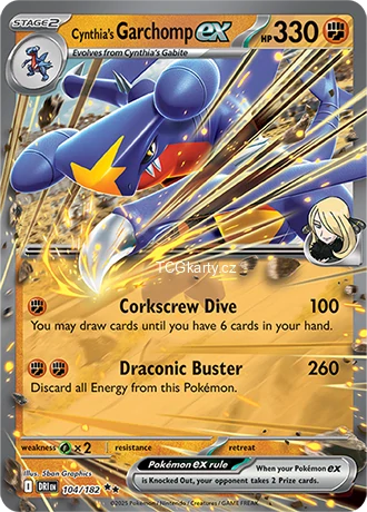 Cynthia´s Garchomp EX