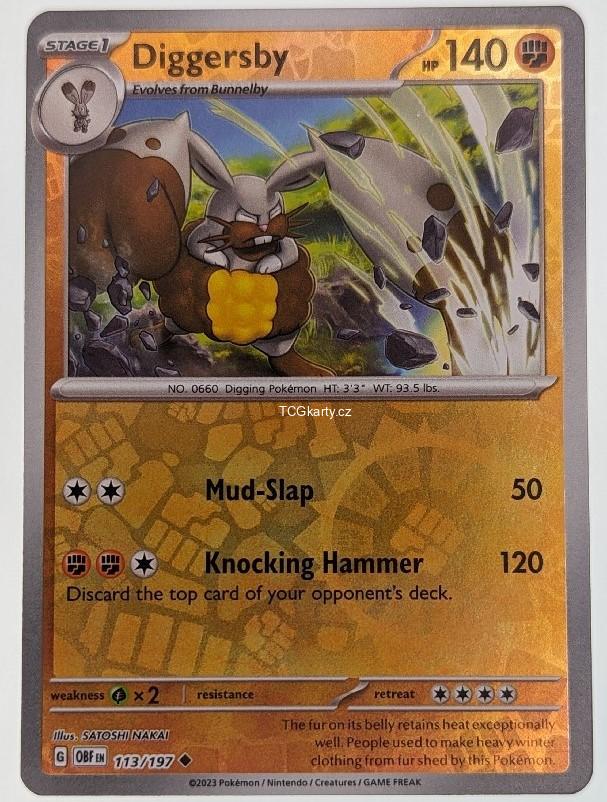 Diggersby Obf - Reverse Holo