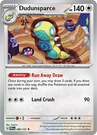 Dudunsparce PRE - Holo