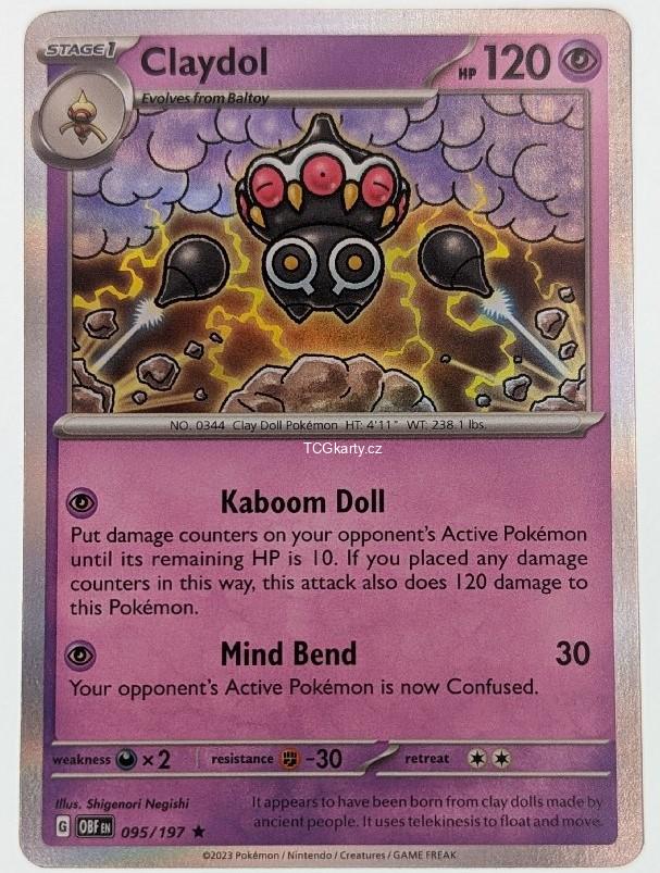 Claydol Obf - Holo