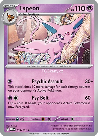 Espeon PRE - Holo