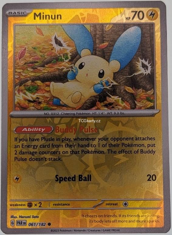 Minun Par - Reverse Holo